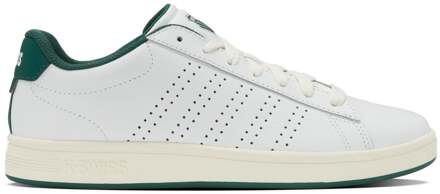 K-Swiss Court Base II Vrijtijdsschoen Heren-wit, lichtgroen - 44