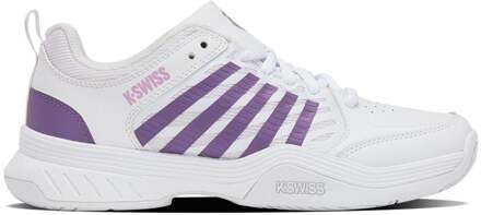 K-Swiss COURT EXPRESS 2  AC Allcourt schoen Dames-wit, lavendel - 40