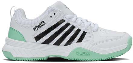 K-Swiss COURT EXPRESS 2 Clay Tennisschoenen Dames-wit, zwart - 42