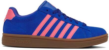 K-Swiss Court Tiebreak II SDE Vrijtijdsschoen Dames-blauw, roze - 39.5