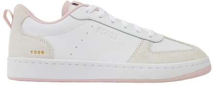 K-Swiss Court Varsity Vrijtijdsschoen Dames-wit, crème - 37.5