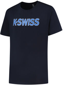 K-Swiss Essentials Tee T-shirt Heren donkerblauw - S,M