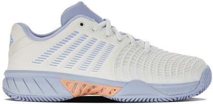 K-Swiss EXPRESS LIGHT 3 Clay Tennisschoenen Dames-lichtgrijs, mauve - 37.5,38,39,39.5