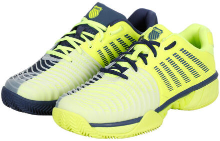 K-Swiss Express Light 3 CLY Tennisschoenen Heren-limoen, donkerblauw - 42,42.5,43,44,44.5,45,46,47