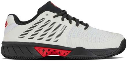 K-Swiss Express Light 3 HB Tennisschoenen Heren-Wit,Zwart - 44.5