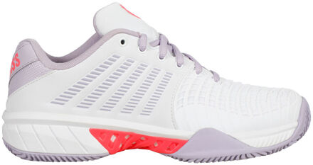 K-Swiss Express Light 3 Tennisschoenen Dames-Wit,Mauve - 39.5