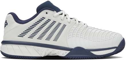 K-Swiss Express Light 3 Tennisschoenen Heren-Wit,Donkerblauw - 41,41.5,42,42.5,43,44,44.5,45,46,47,49