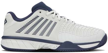 K-Swiss Express Light 3 Tennisschoenen Heren-Wit,Donkerblauw - 42,44.5,45