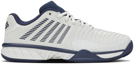 K-Swiss Express Light 3 Tennisschoenen Heren-Wit,Donkerblauw - 44.5