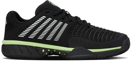 K-Swiss Express Light 3 Tennisschoenen Heren-Zwart,Neongroen - 44