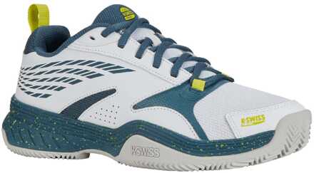 K-Swiss Heren K-Swiss SpeedEx Padel schoenen in wit - maat EU 42.5 / UK 8.5