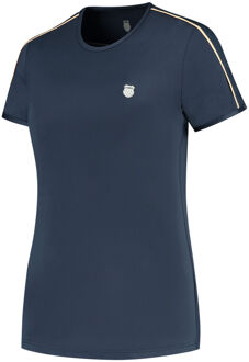 K-Swiss Hypercourt Crew 3 T-shirt Dames donkerblauw - M