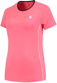 K-Swiss Hypercourt Crew T-shirt Dames-Pink roze - XS,S,M,L,XL