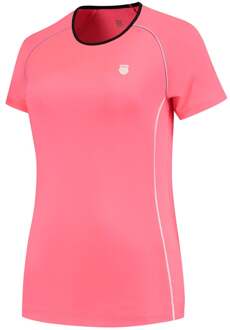 K-Swiss Hypercourt Crew T-shirt Dames-Pink roze - XS,S,XL