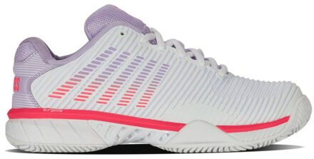 K-Swiss hypercourt express 2 clay tennisschoenen gravel dames wit-roze - 41