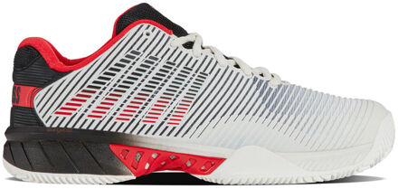 K-Swiss Hypercourt Express 2 HB Tennisschoenen Heren-Wit,Rood - 44.5