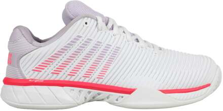 K-Swiss Hypercourt Express 2 Tennisschoenen Dames-Wit,Neonroze - 37,37.5,38,39,39.5,40,41,41.5,42,43