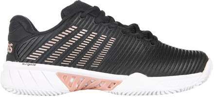K-Swiss Hypercourt Express 2 Tennisschoenen Dames-Zwart,Goud - 37,37.5,38,39,39.5,40,41,41.5,42,43