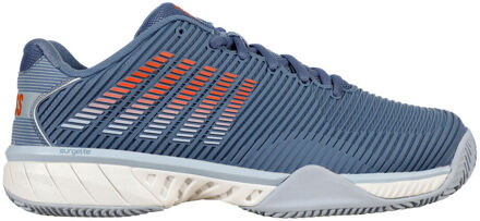 K-Swiss Hypercourt Express 2 Tennisschoenen Heren-Blauw,Oranje - 41,41.5,42.5,44.5
