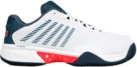 K-Swiss Hypercourt Express 2 Tennisschoenen Heren-Lichtgrijs,Donkerblauw - 41,41.5,42,42.5,43,44,44.5,45,46,47,49