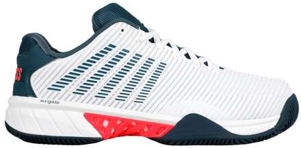 K-Swiss Hypercourt Express 2 Tennisschoenen Heren-Lichtgrijs,Donkerblauw - 41,41.5,44.5