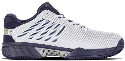 K-Swiss Hypercourt Express 2 Tennisschoenen Heren-Wit,Blauw-grijs - 44.5
