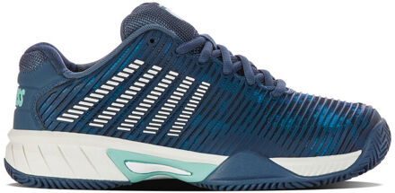 K-Swiss Hypercourt Express 2 Tennisschoenen Kinderen-Petrolblauw,Wit - 37.5