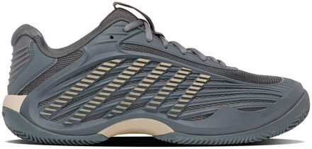 K-Swiss HYPERCOURT EXPRESS 3 Clay Tennisschoenen Heren-donkergrijs, beige - 41,41.5,42,42.5,43,44,44.5,45,46,47,49