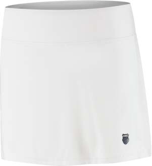 K-Swiss Hypercourt High Waist Rok Dames wit - L