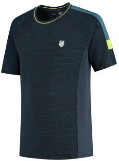 K-Swiss Hypercourt Melange 2 T-shirt Heren donkerblauw - L
