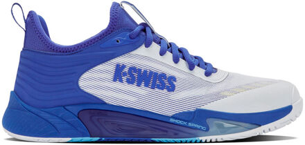 K-Swiss HYPERCOURT PINNACLE AC Allcourt schoen Heren-wit, blauw - 41.5,42,42.5,43,44,44.5,45,46,47