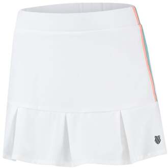 K-Swiss Hypercourt Pleated Skirt 3 Rok Dames wit - XS,M