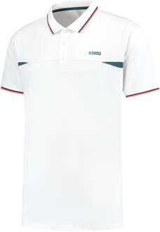 K-Swiss Hypercourt Polo Heren-Wit - S,M,L,XL,XXL