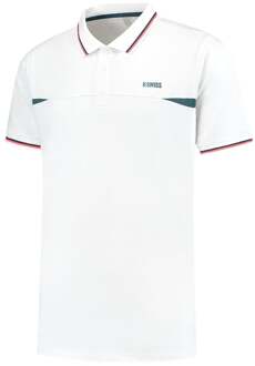 K-Swiss Hypercourt Polo Heren-Wit - S
