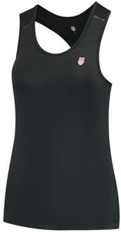 K-Swiss Hypercourt Tanktop Dames-Zwart - S