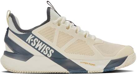 K-Swiss K-FRAME SPEED RUBLO Clay Tennisschoenen Heren-beige, donkerblauw - 41,41.5,42,42.5,43,44,44.5,45,46,47,49