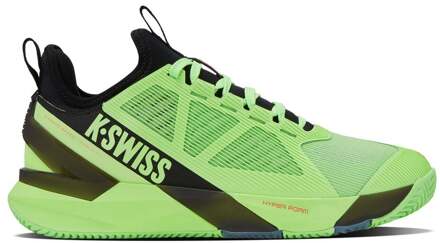 K-Swiss K-Frame Speed Rublo Tennisschoenen Heren-Neongroen,Zwart - 41.5