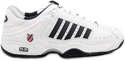 K-Swiss K•Swiss DEFIER RS - WHITE/DRESSBLUES/FIERYRE - Tennisschoenen