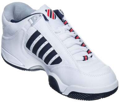 K-Swiss K•Swiss DEFIER RS - WHITE/DRESSBLUES/FIERYRE - Tennisschoenen