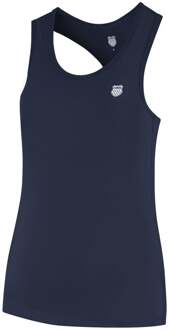 K-Swiss KS AP HYPERCOURT BASIC RECYCLED SINGLET Tanktop Dames-donkerblauw - M
