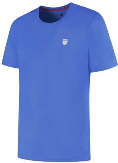 K-Swiss KS AP HYPERCOURT BASIC TEE T-shirt Heren-blauw - XL