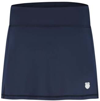 K-Swiss KS AP HYPERCOURT HIGH WAIST SKIRT Rok Dames-donkerblauw - XL