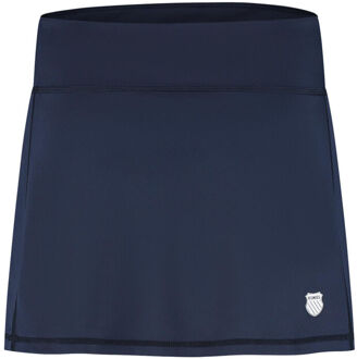 K-Swiss KS AP HYPERCOURT HIGH WAIST SKIRT Rok Dames-donkerblauw