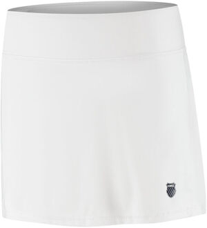 K-Swiss KS AP HYPERCOURT HIGH WAIST SKIRT Rok Dames-wit - XS,S,M,L,XL