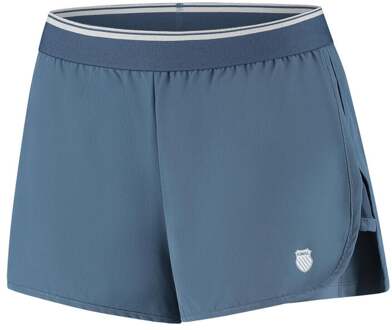 K-Swiss KS AP HYPERCOURT SHORTS 8 Shorts Dames-blaugrau blauwgrijs - XL
