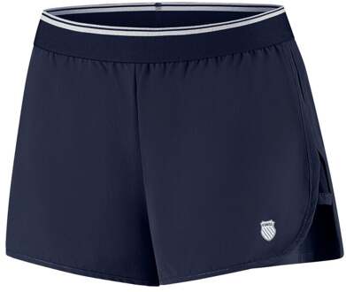 K-Swiss KS AP HYPERCOURT SHORTS 8 Shorts Dames-donkerblauw - XS,S,M,L,XL