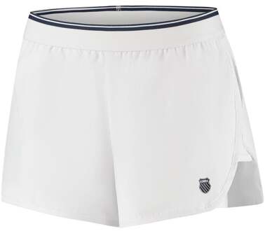 K-Swiss KS AP HYPERCOURT SHORTS 8 Shorts Dames-wit - XS,S,M,L,XL