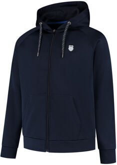 K-Swiss KS AP HYPERCOURT SWEAT CARDIGAN 2 Sportjas Heren-donkerblauw