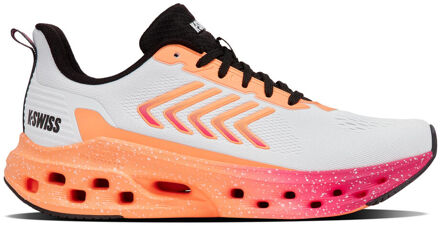 K-Swiss Melrose Tubes Lite Vrijtijdsschoen Dames-wit, koraal - 38,39,39.5,40,41,41.5,42