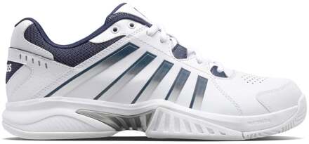K-Swiss Receiver V Tennisschoenen Heren-Wit,Donkerblauw - 41.5,42.5,44,44.5,45,46